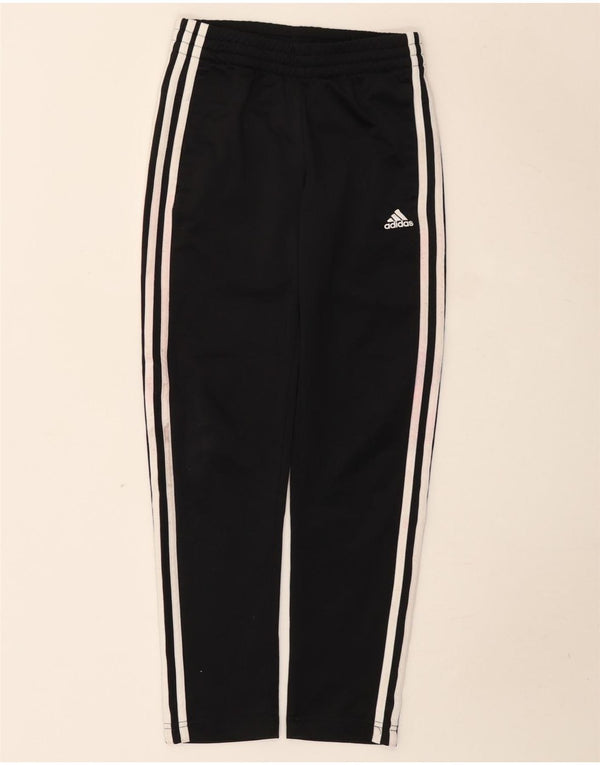 Adidas Trainingshose für Jungen, 9–10 Jahre, schwarzes Polyester