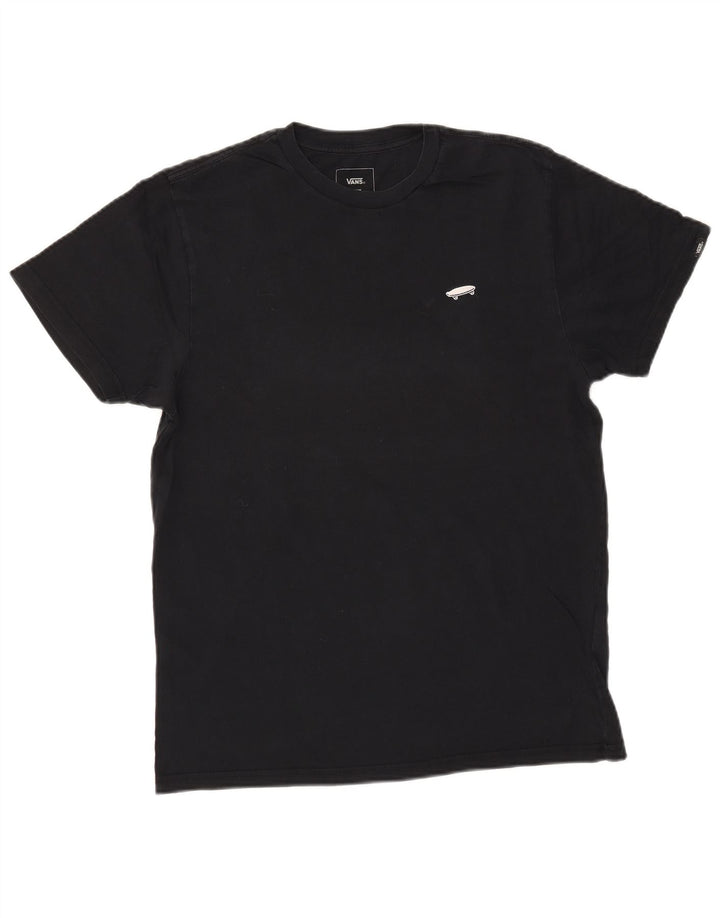 Vans Herren-T-Shirt mit individueller Passform, mittelschwarze Baumwolle