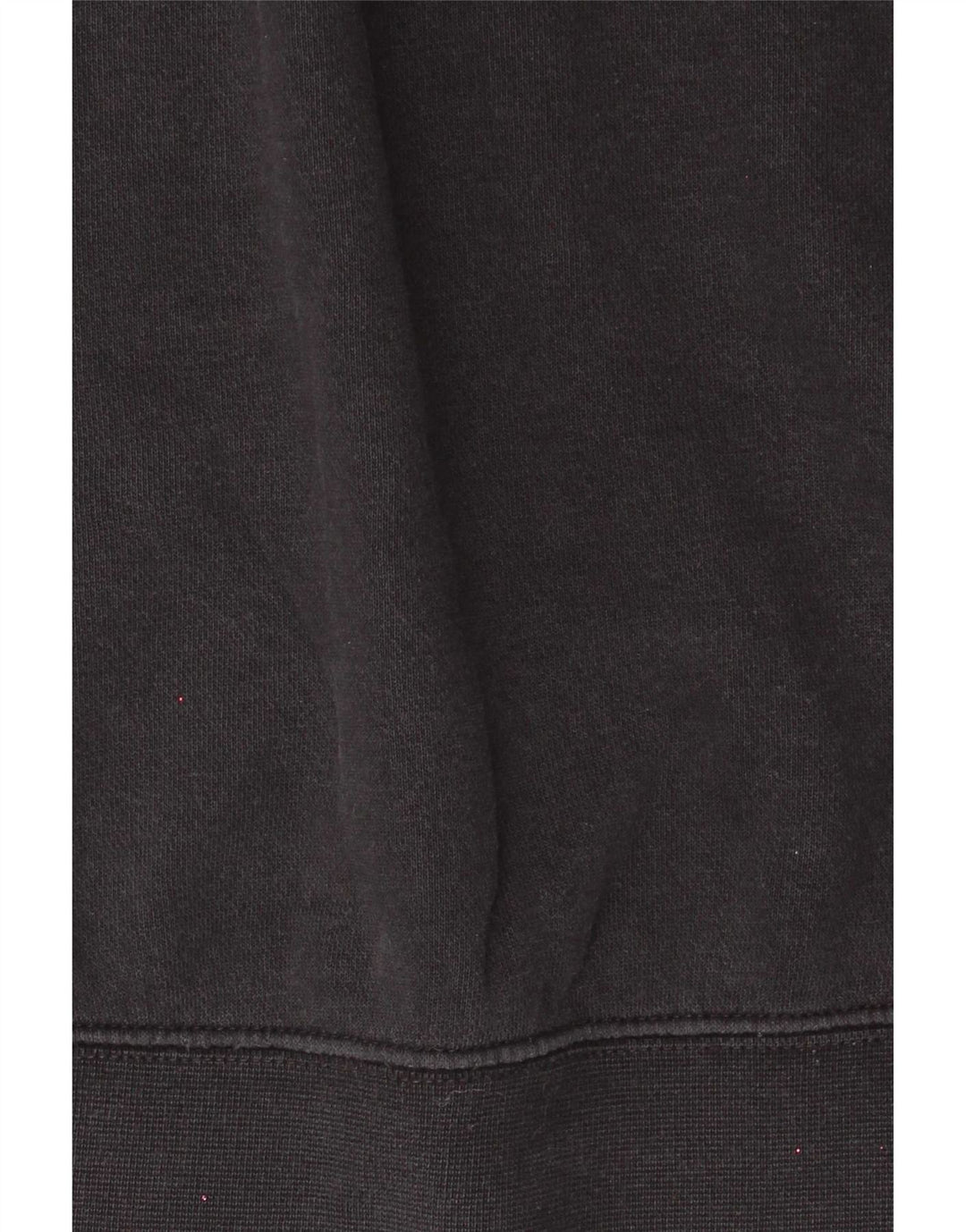 Nike Damen-Sweatshirt mit 1/4-Reißverschluss, übergroß, UK-Gr. 10, Größe S, Schwarz, Baumwolle