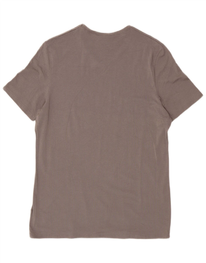FILA Herren T-Shirt Top mittelgraue Baumwolle