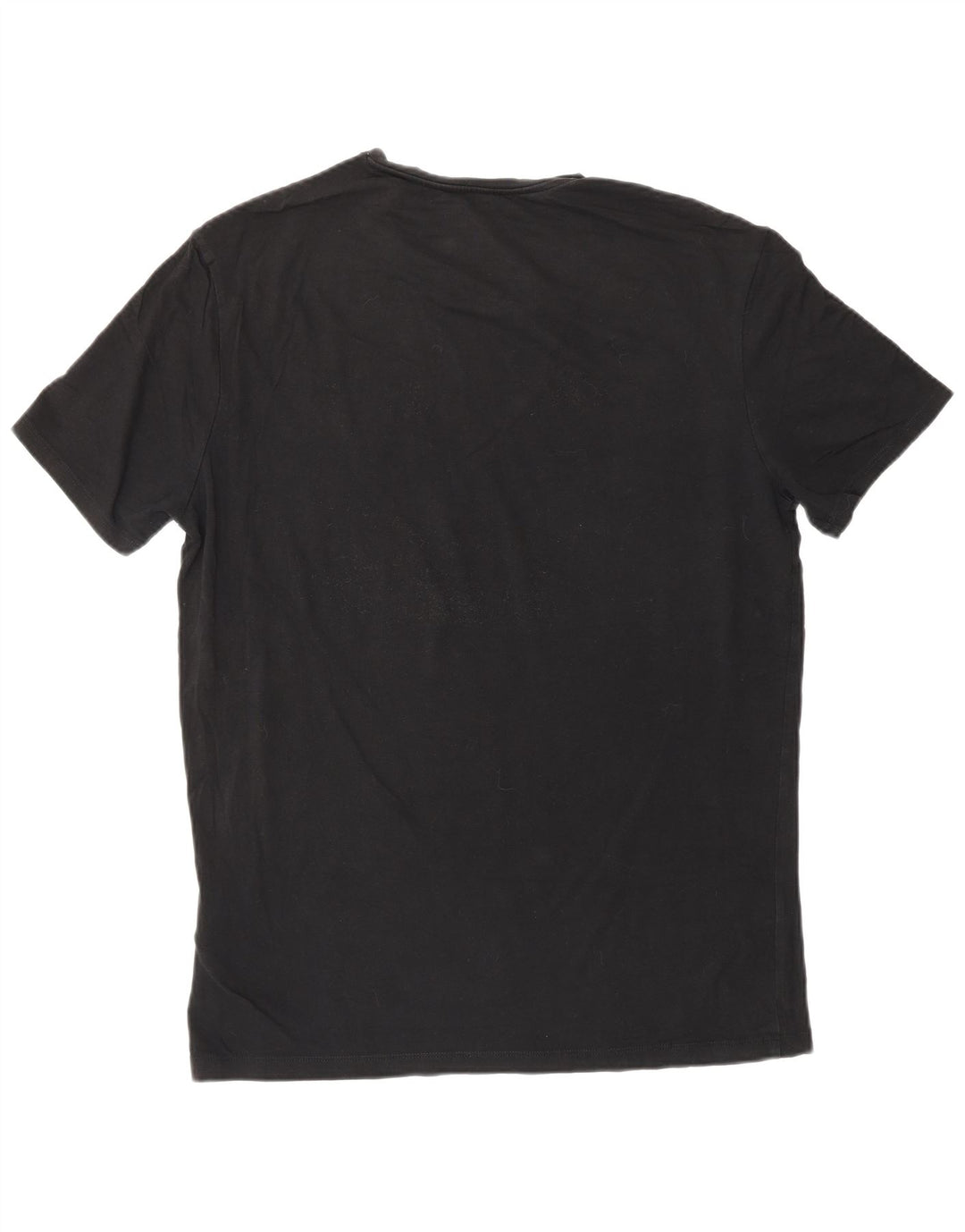 Guess Herren T-Shirt Top Large Schwarz Baumwolle