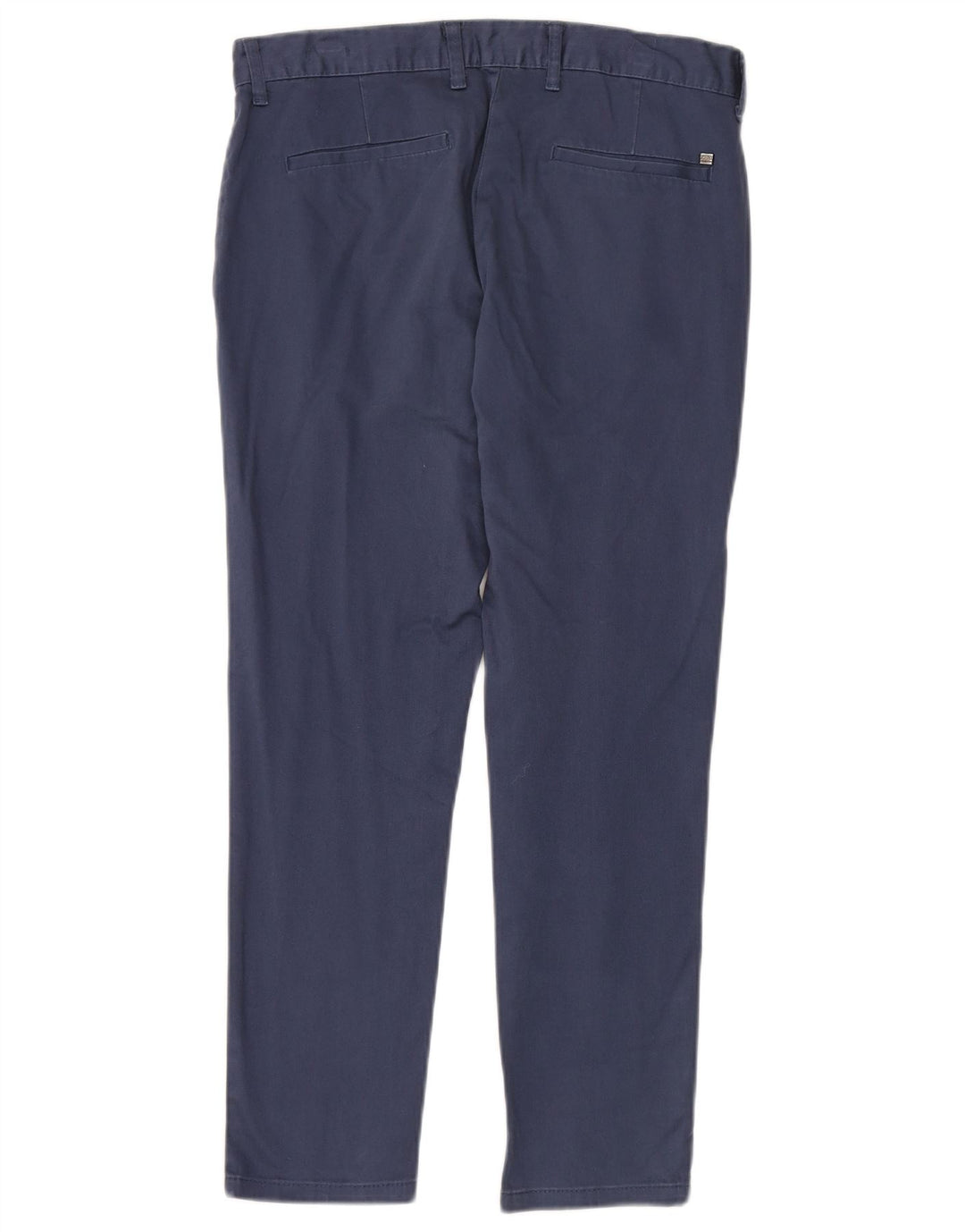 Zara Slim Chino-Hose für Herren, EU 40, Größe M, W31, L28, Marineblau, Baumwolle