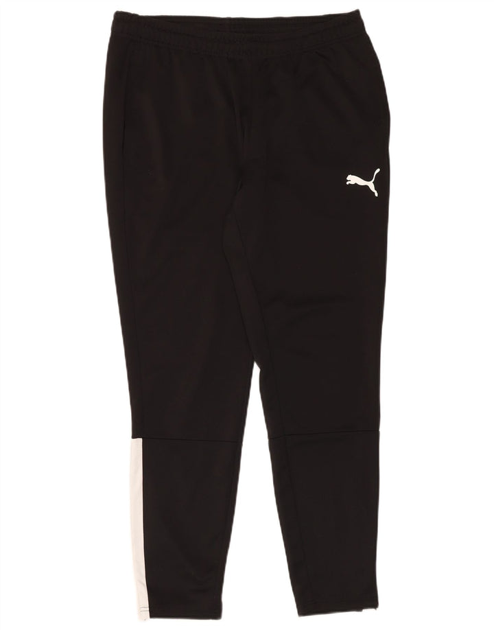Puma Herren-Trainingshose, groß, schwarz, Polyester, Sport