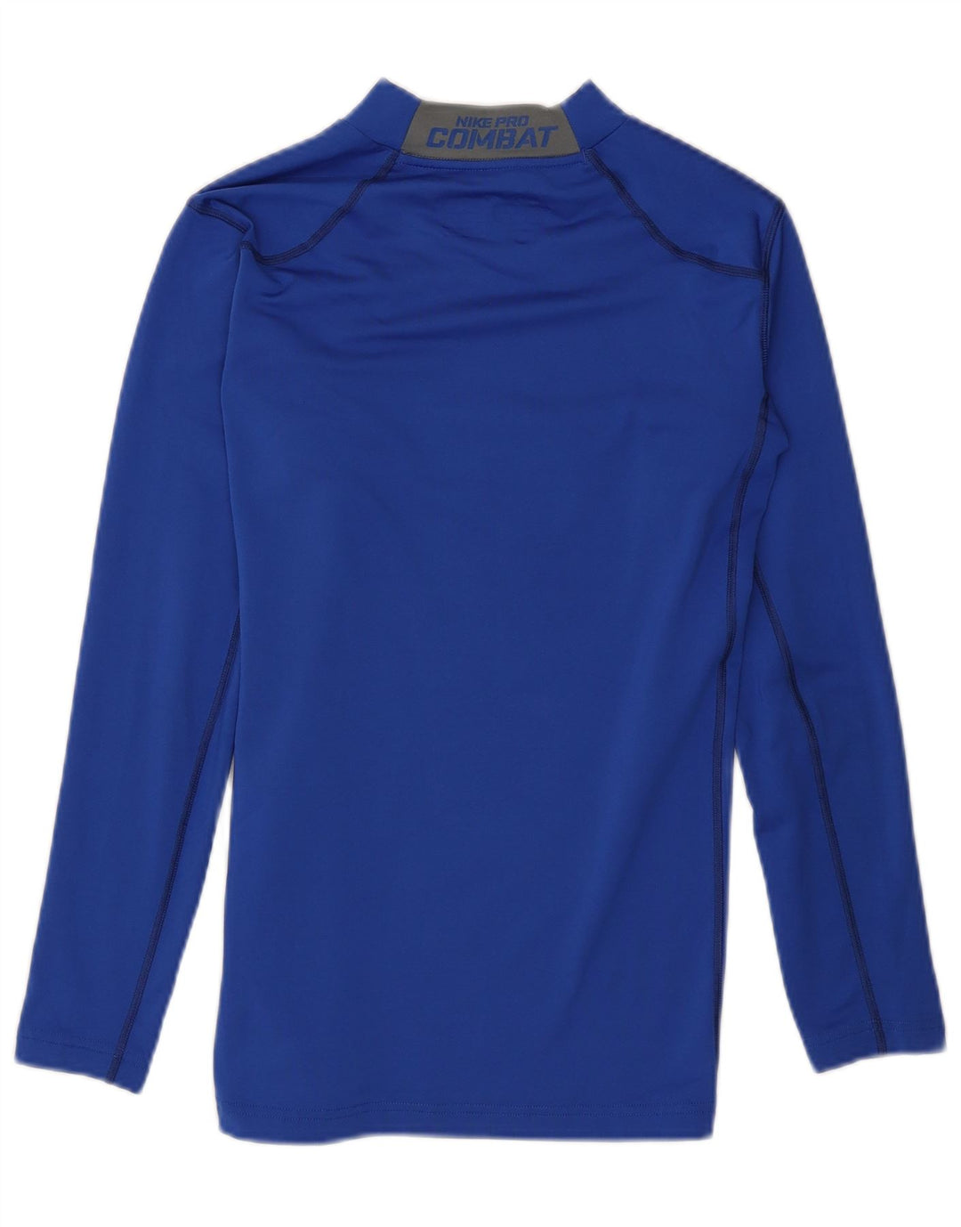 Nike Herren Dri Fit Top Langarm Mittelblaues Polyester