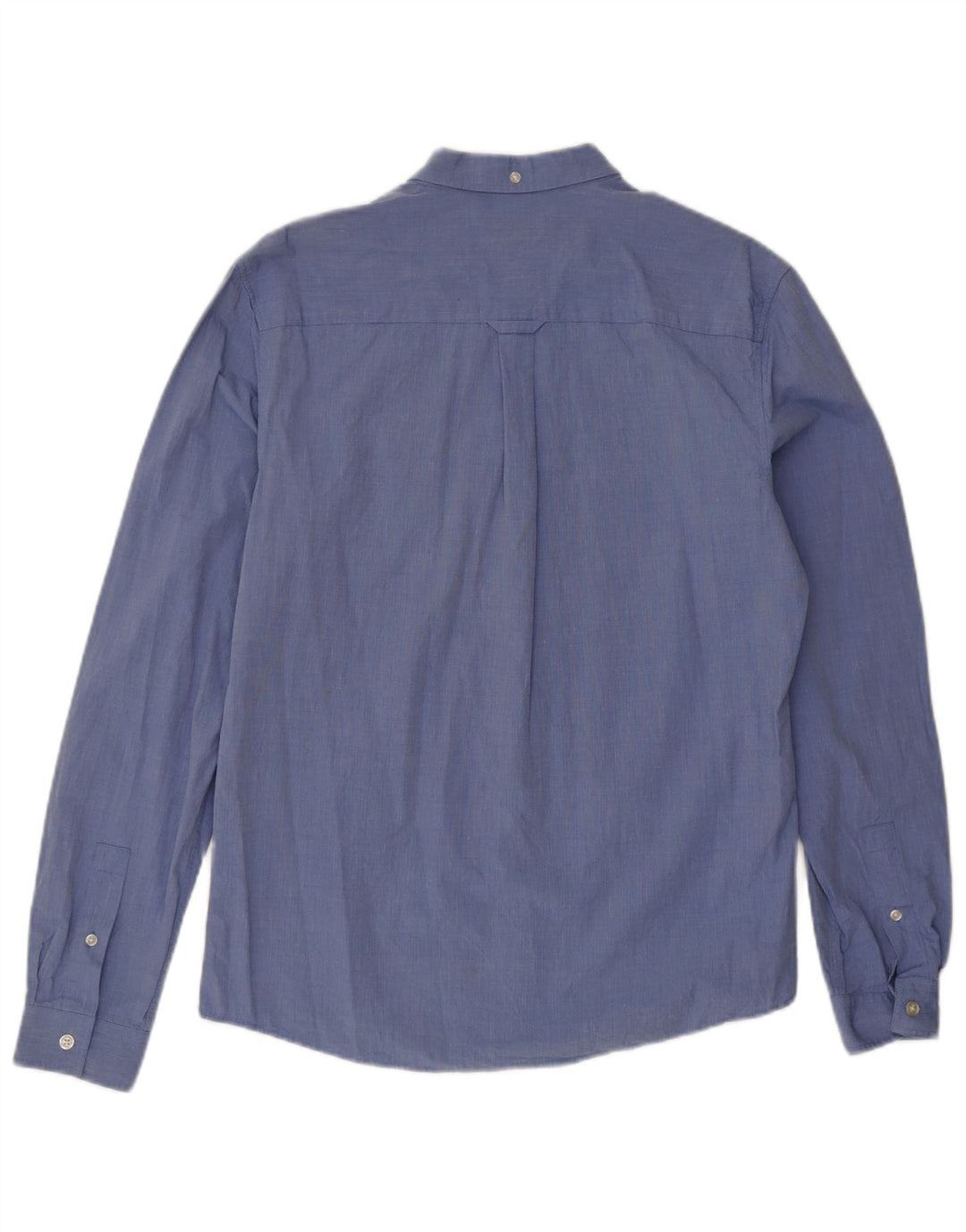 Lyle & Scott Herrenhemd aus mittelblauer Baumwolle