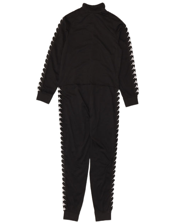 Kappa Womens Graphic Langarm-Overall UK 14 Large Schwarz Sport
