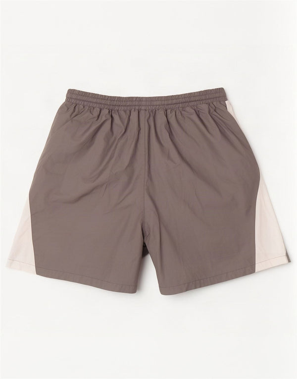Lotto Herren-Sportshorts UK 42/44 XL Graues Colourblock-Polyester