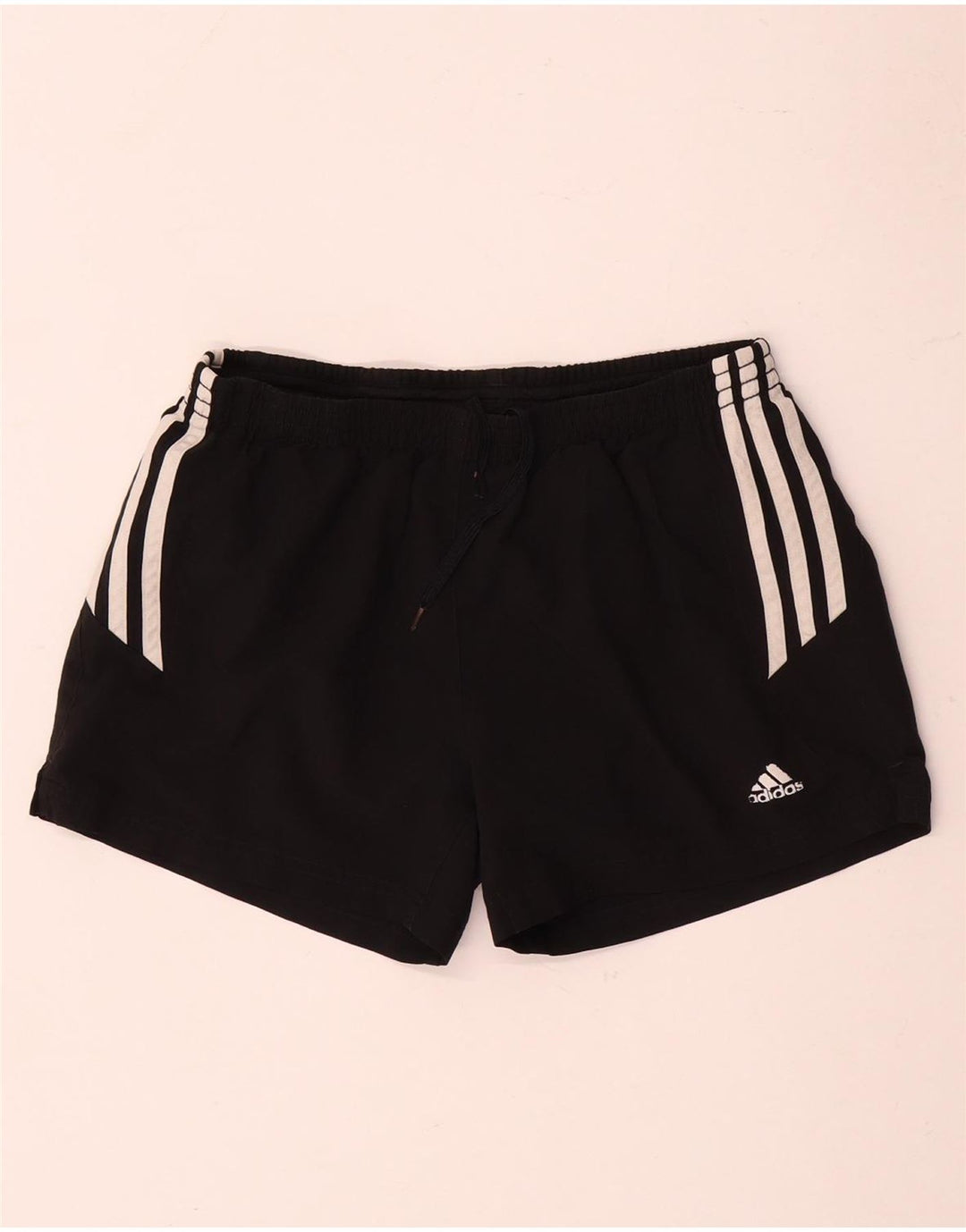 Adidas Damen Sportshorts UK 10 Small Schwarz