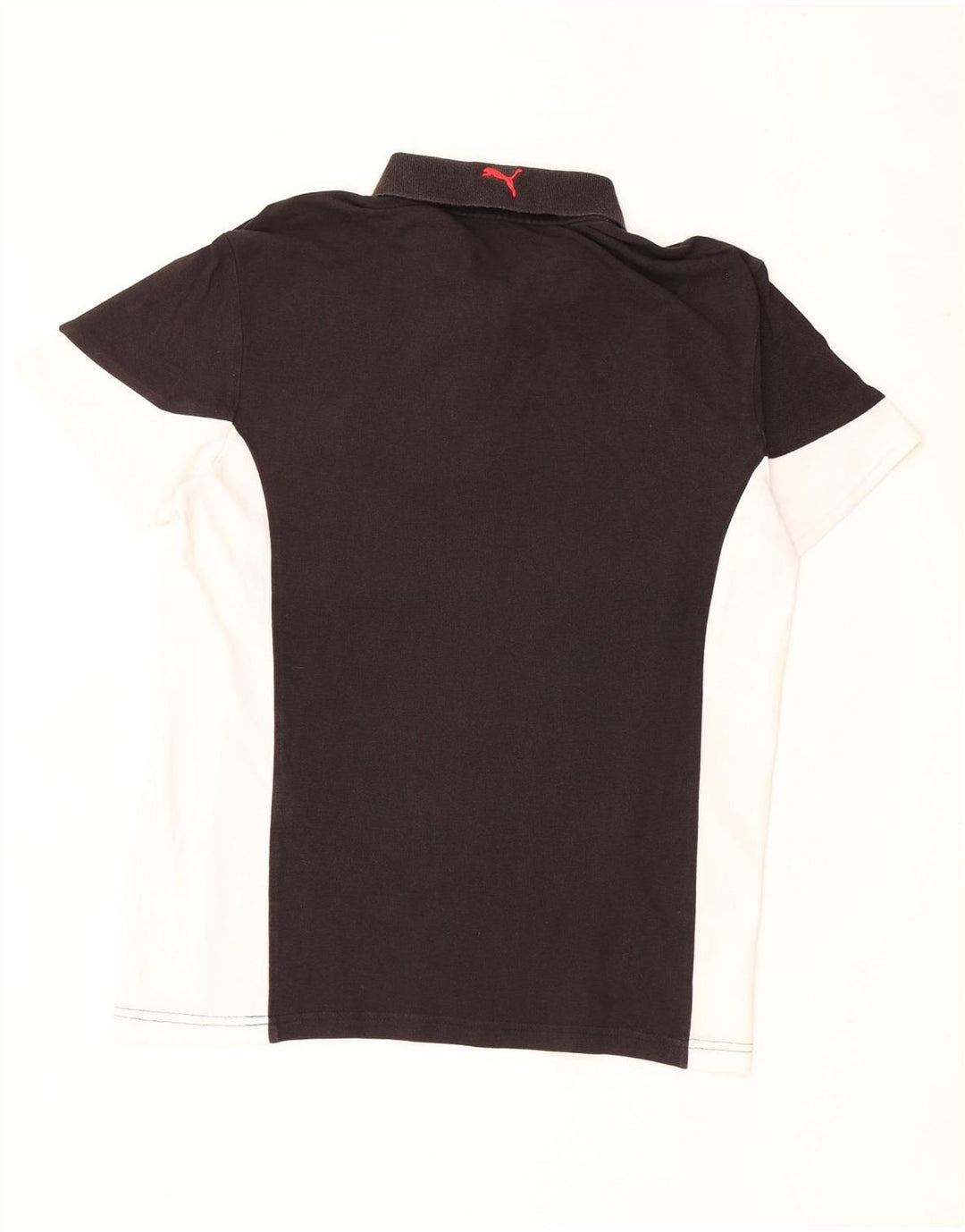 PUMA Herren-Poloshirt, mittelgroß, Schwarz, Farbblock