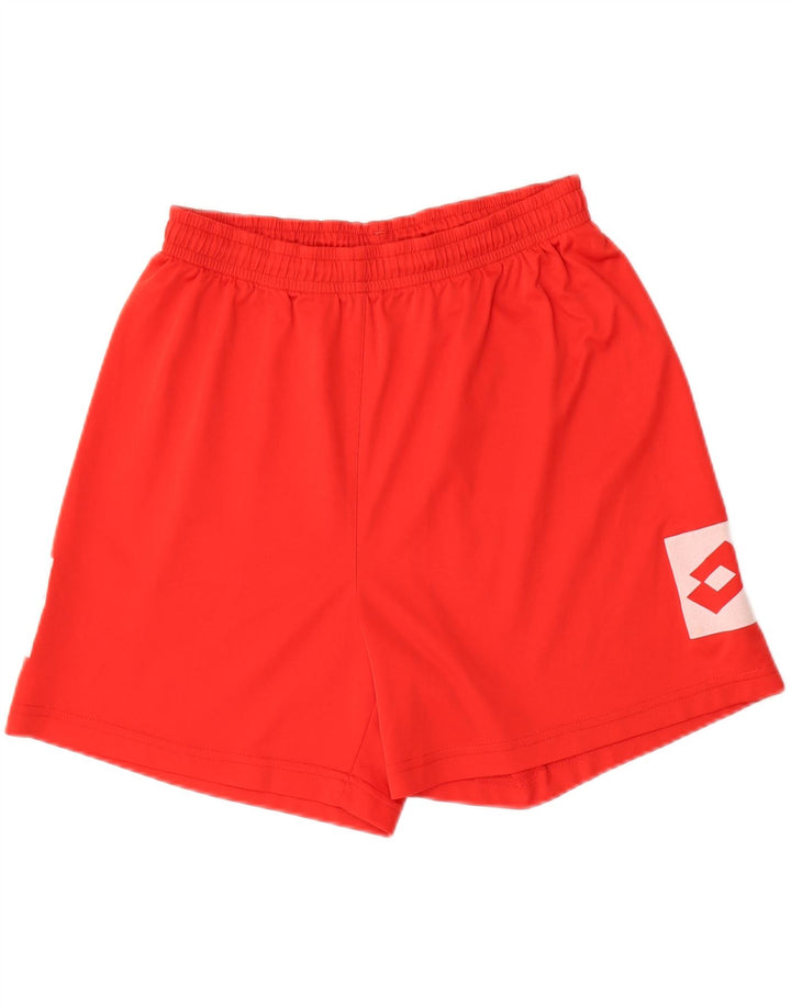 LOTTO Herren Sportshorts UK 42/44 XL Rot Polyester