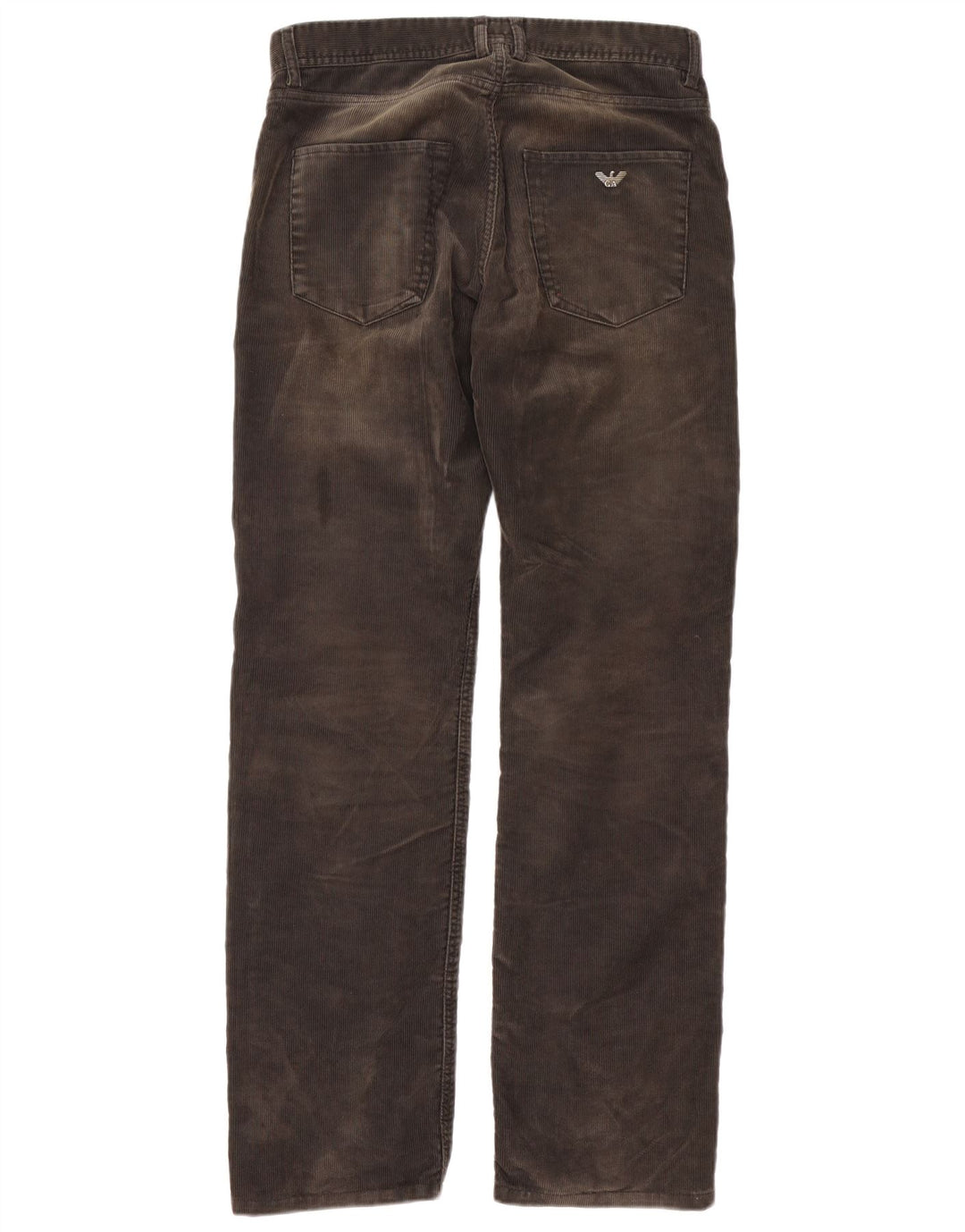 Gerade Cordhose für Herren von Armani, W32, L34, braun, Polyester