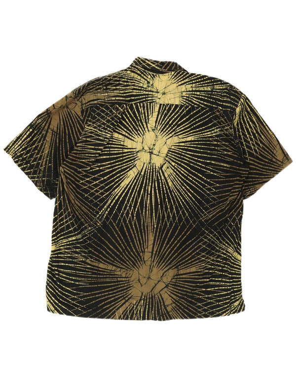 Caribelle Batik Herren-Hemd mit abstraktem Muster, groß, mehrfarbig