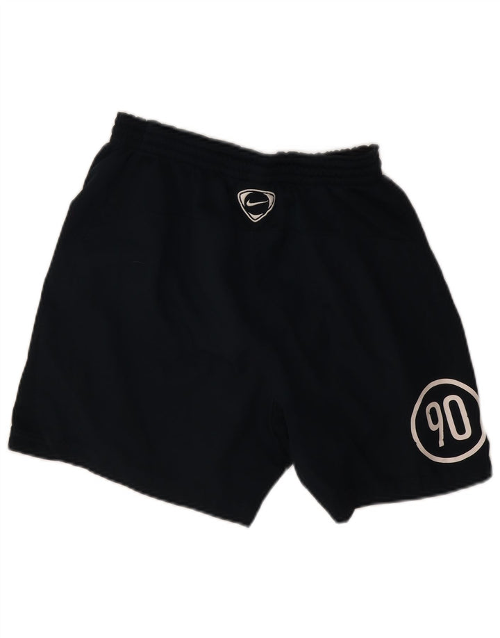 Nike Herren-Sportshorts mit Grafik, Größe S, Marineblau, Polyester