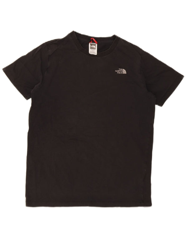 The North Face Boys T-Shirt Top 14-15 Years XL Black Cotton