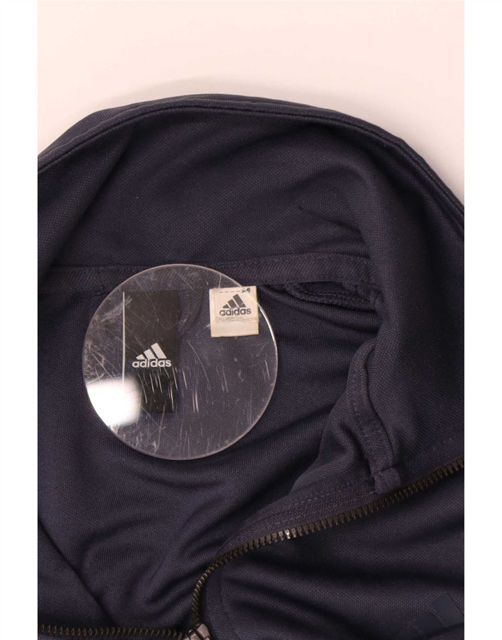 Adidas Herren-Trainingsanzug-Oberteil, Jacke, Größe S, Marineblau