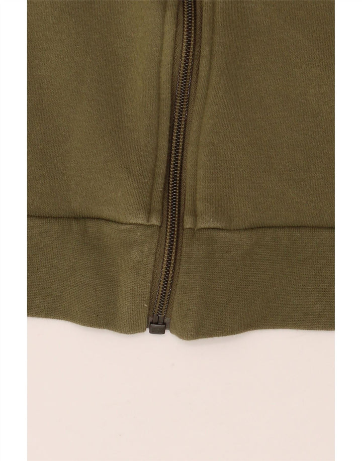 ADIDAS Herren-Trainingsanzug, Oberteil, Jacke, XL, Khaki, Colourblock-Baumwolle