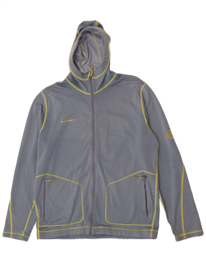 Mammut Herren-Trainingsanzug mit Kapuze, Jacke, XL, Blau, Polyester
