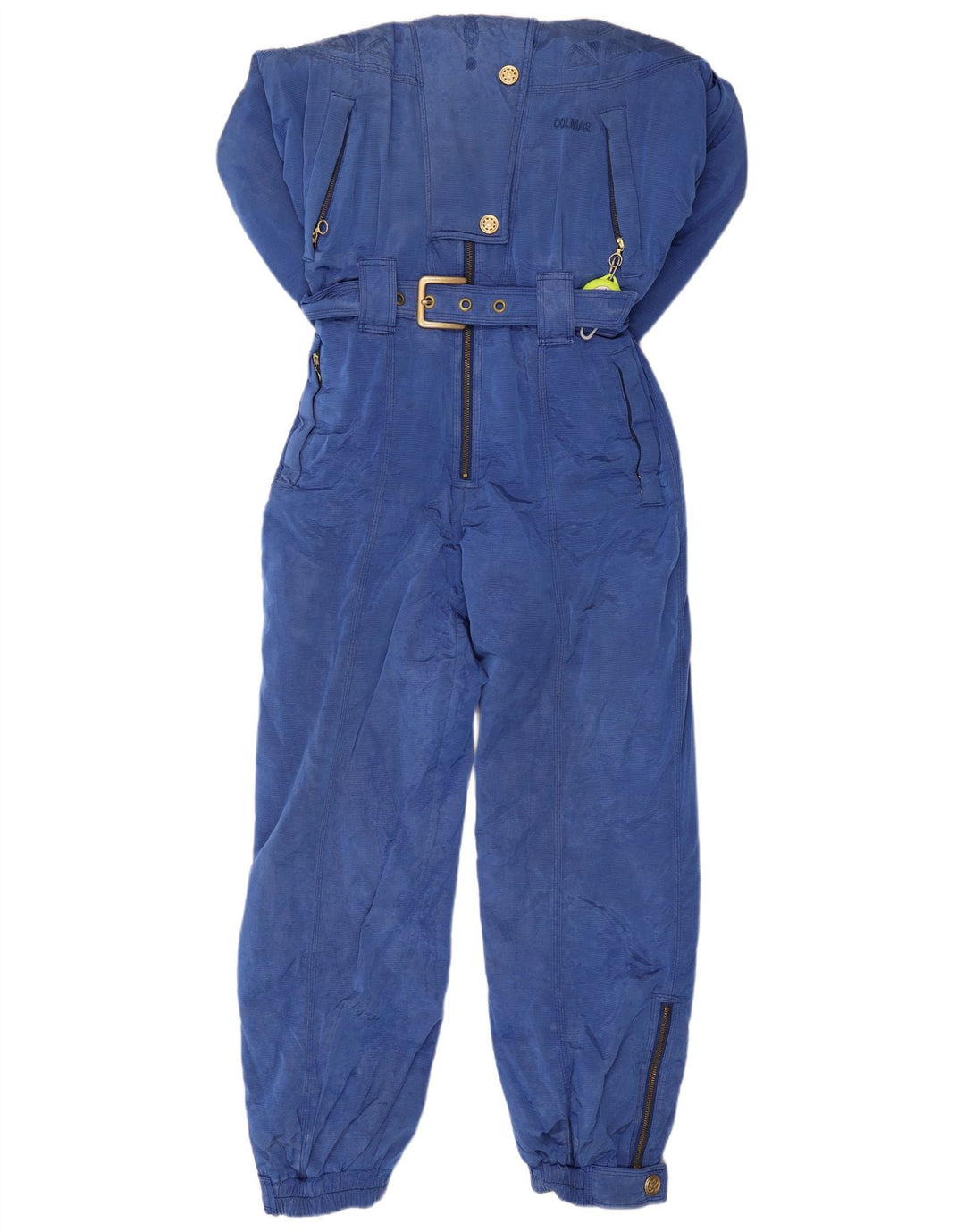 Colmar Damen Skioverall IT 46 Large Blau Geometrisch