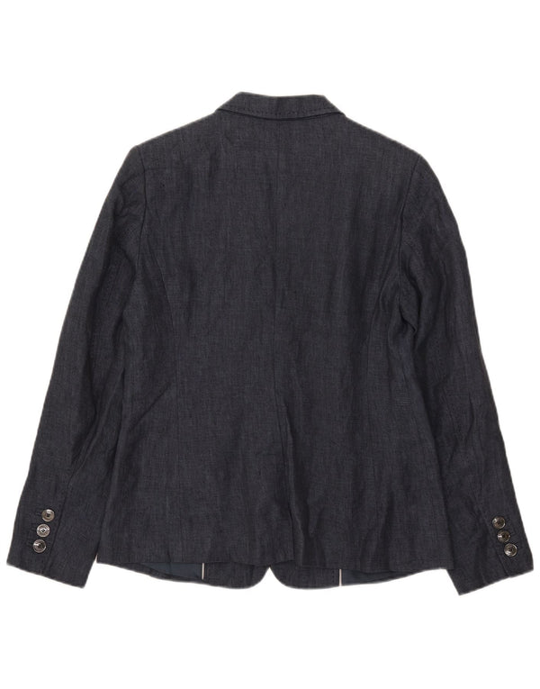 Marks & Spencer Damen Autograph Blazer Jacke UK 12 Medium Marineblau