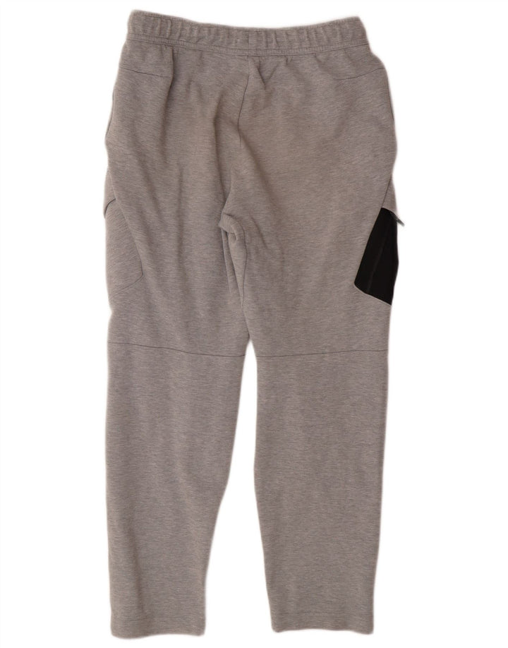 Nike Herren Cargo-Windbreaker-Hose aus mittelgrauer Baumwolle
