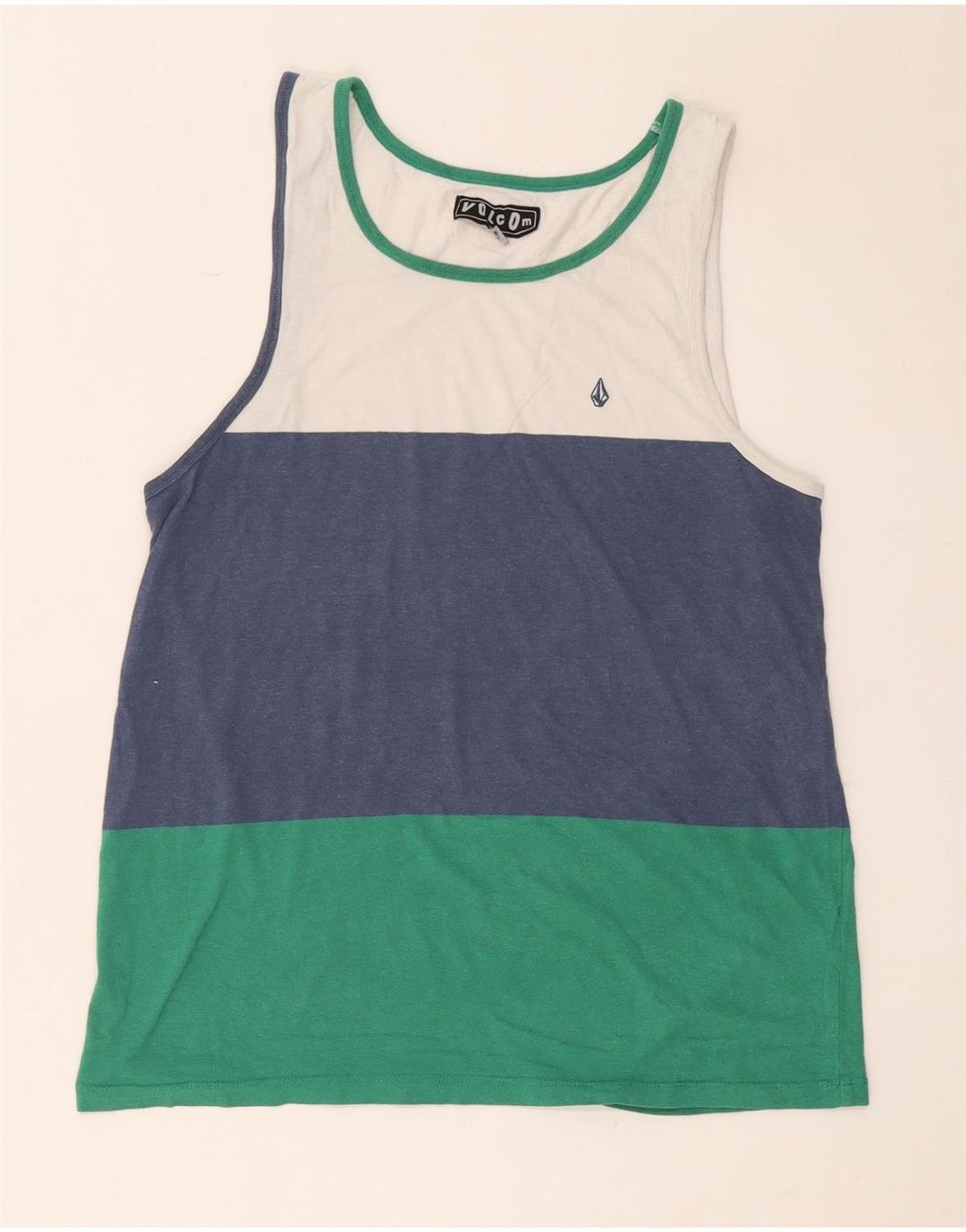 Volcom Herren-Weste-Top, mittelgroß, mehrfarbig, Farbblock