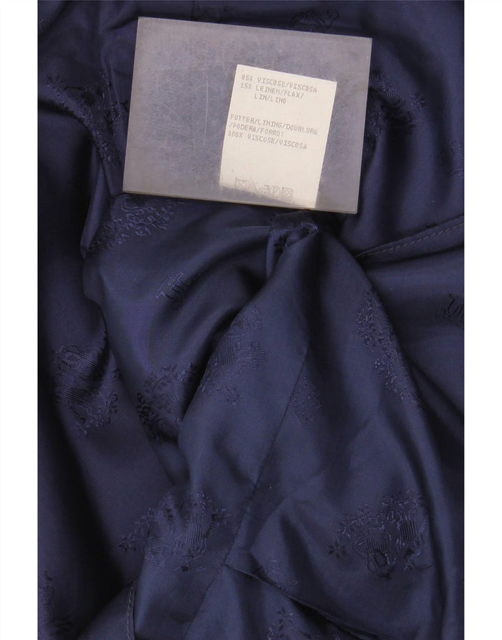 Julius Lang Herrenweste IT 52, groß, mehrfarbig, Patchwork-Viskose