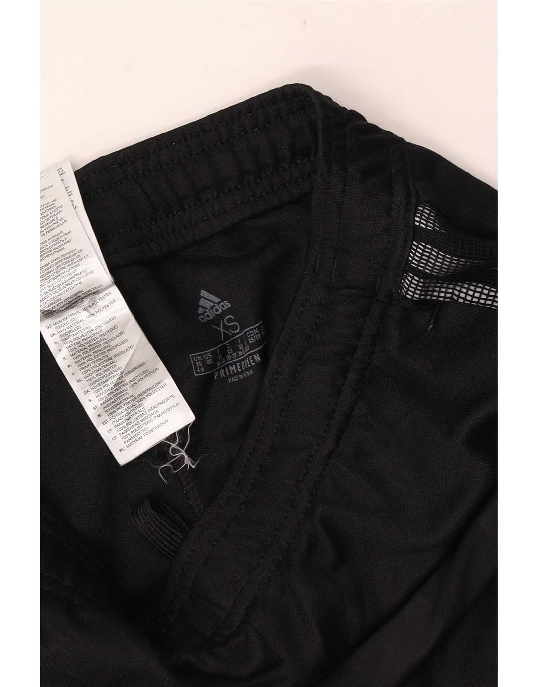 Adidas Damen Trainingshose UK 4/6 XS Schwarz Polyester