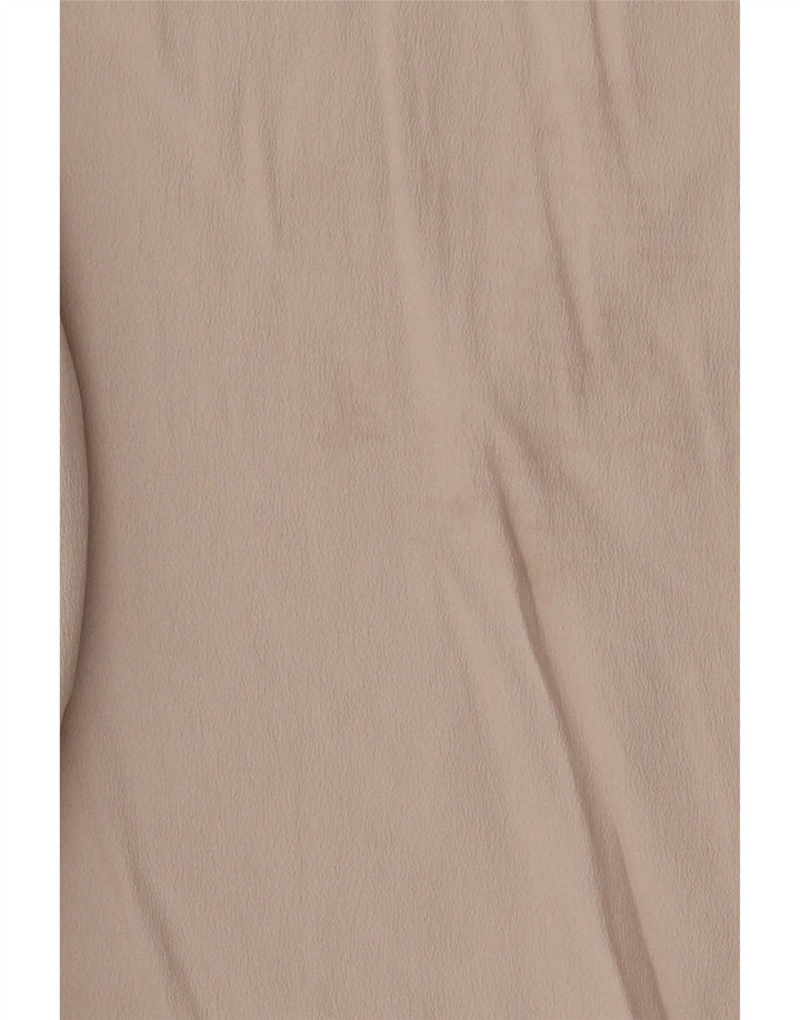 Marella Damen-Blusenoberteil mit Kapuze, ärmellos, UK 12, Mittelbeige