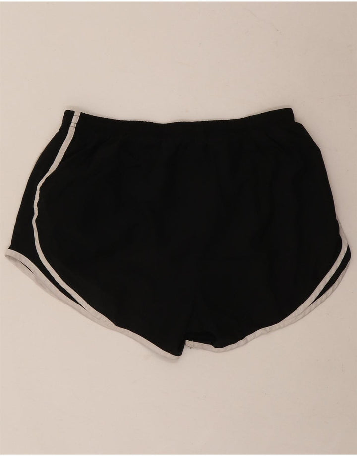 NIKE Damen Sportshorts UK 14 Large Schwarz Polyester