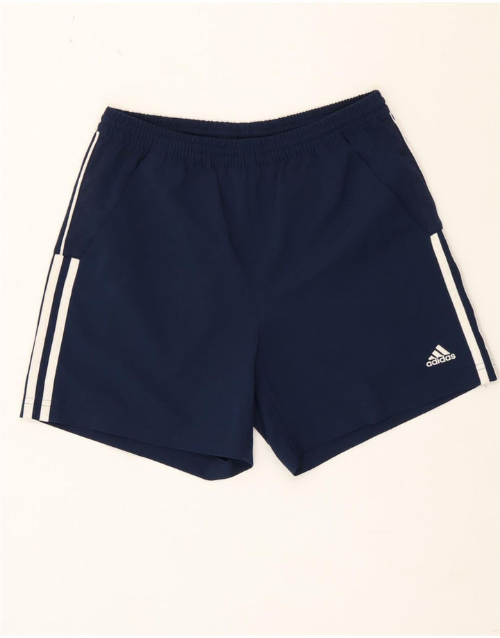 Adidas Sportshorts für Jungen, 11–12 Jahre, Marineblau, Polyester
