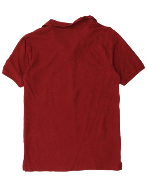 Izod Poloshirt für Jungen, 15–16 Jahre, XL, Burgunderrot, Baumwolle
