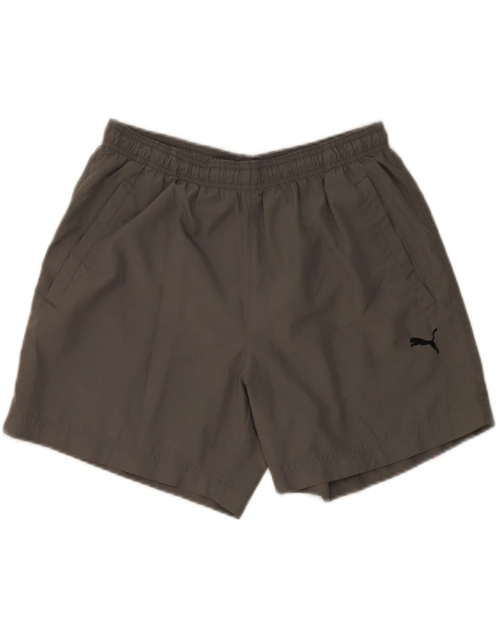 PUMA Mens Sport Shorts Small  Grey Vintage Puma and Second-Hand Puma from Messina Hembry 