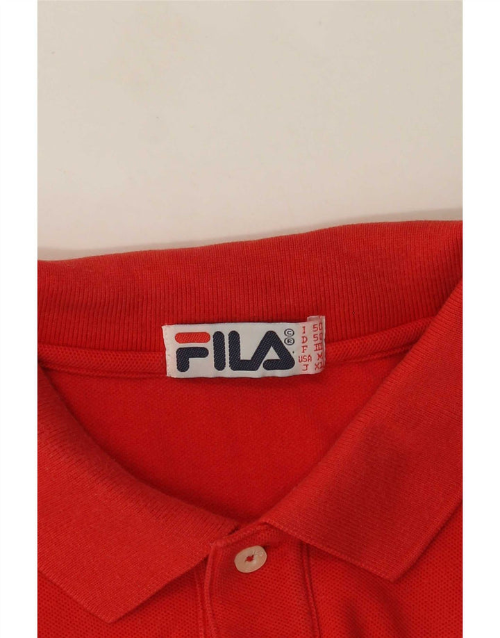Fila Herren Poloshirt IT 50 Mittelrot