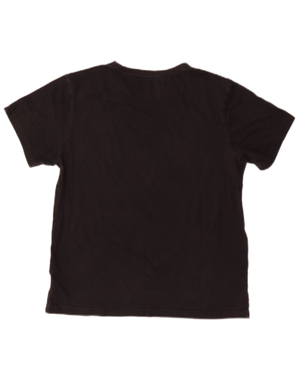 Adidas Mädchen T-Shirt mit Grafik, 13–14 Jahre, Größe L, Schwarz, Baumwolle