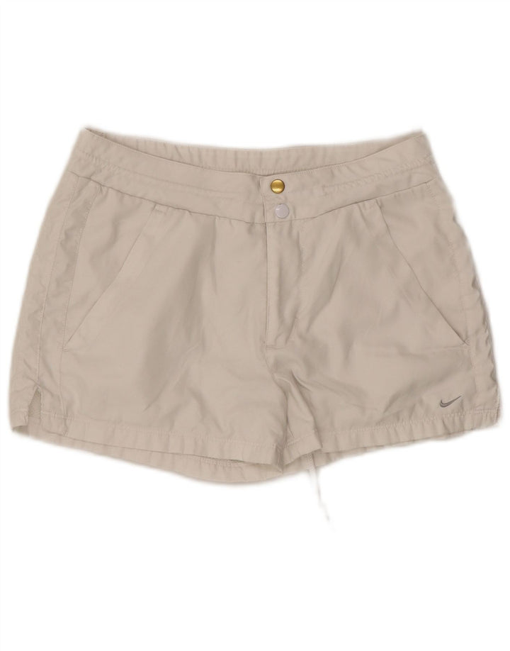 Nike Damen Chinoshorts UK 10 Small W27 Weiß