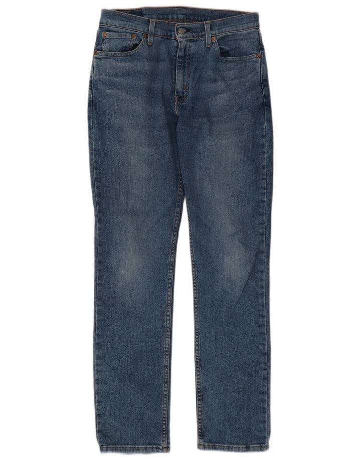 Levi's Herren 511 Slim Jeans W32 L32 Blaue Baumwolle