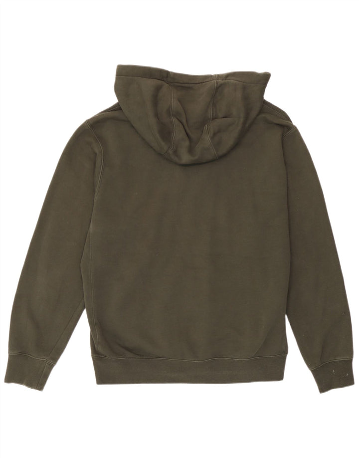 Nike Herren-Kapuzenpullover mit Reißverschluss, mittlere Khaki-Baumwolle