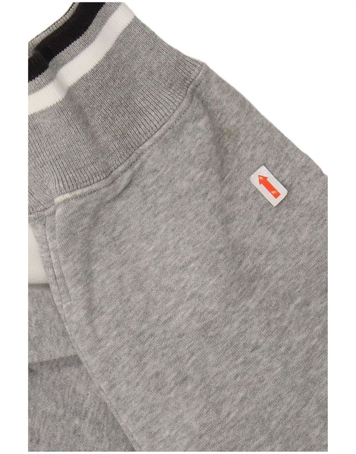 CHAMPION Herren-Trainingsanzug-Oberteil, Jacke, 2XL, weiße Colourblock-Baumwolle