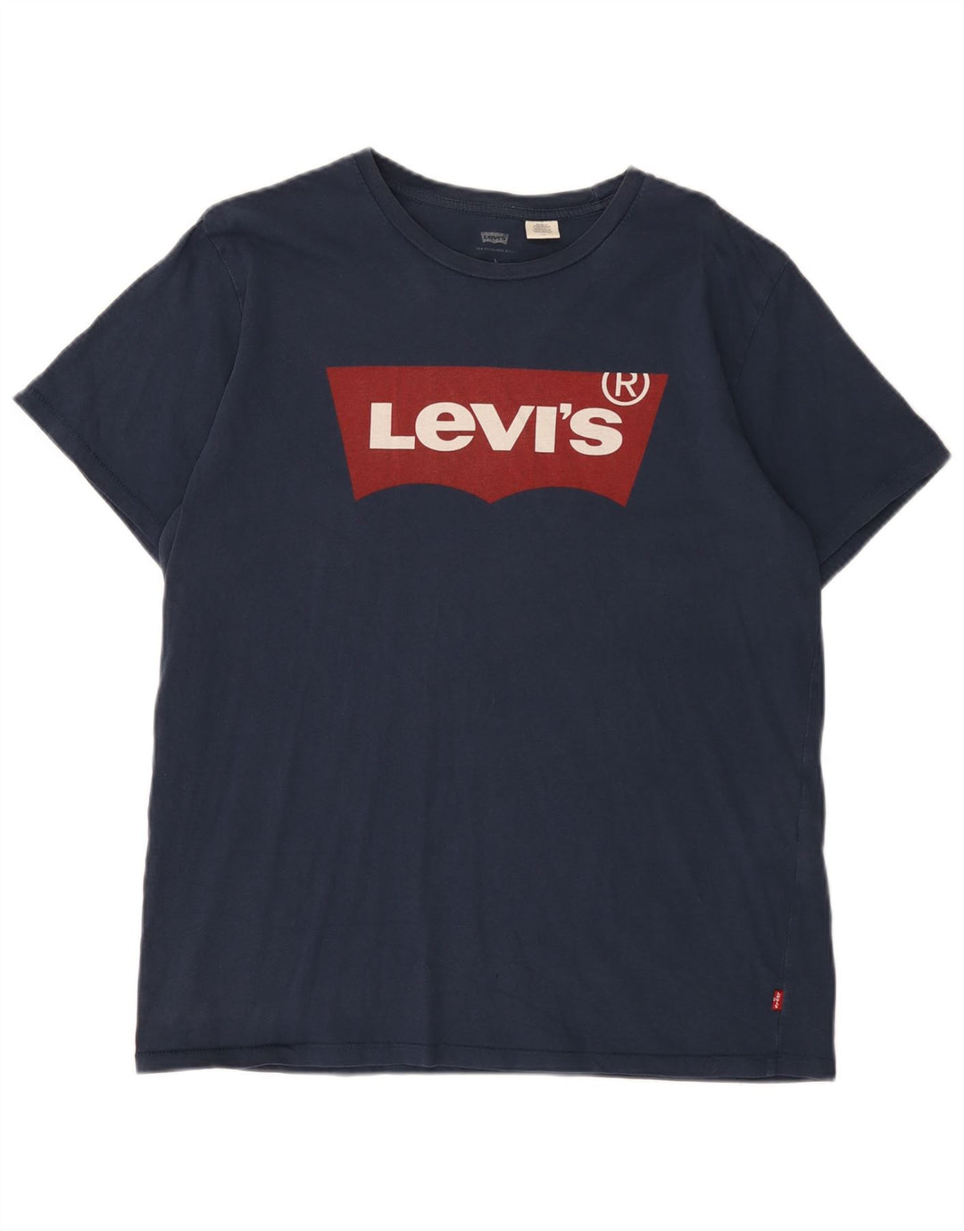 LEVI'S Herren-T-Shirt mit Grafik, groß, marineblau, Baumwolle