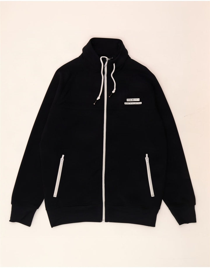 Jack & Jones Herren-Trainingsanzug-Oberteil, Jacke, XL, Marineblau, Polyester