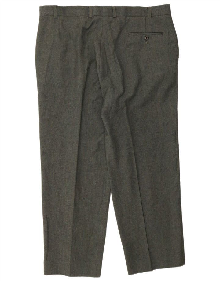 Marks & Spencer Herren St. Michael Gerade Anzughose W40 L29 Grün