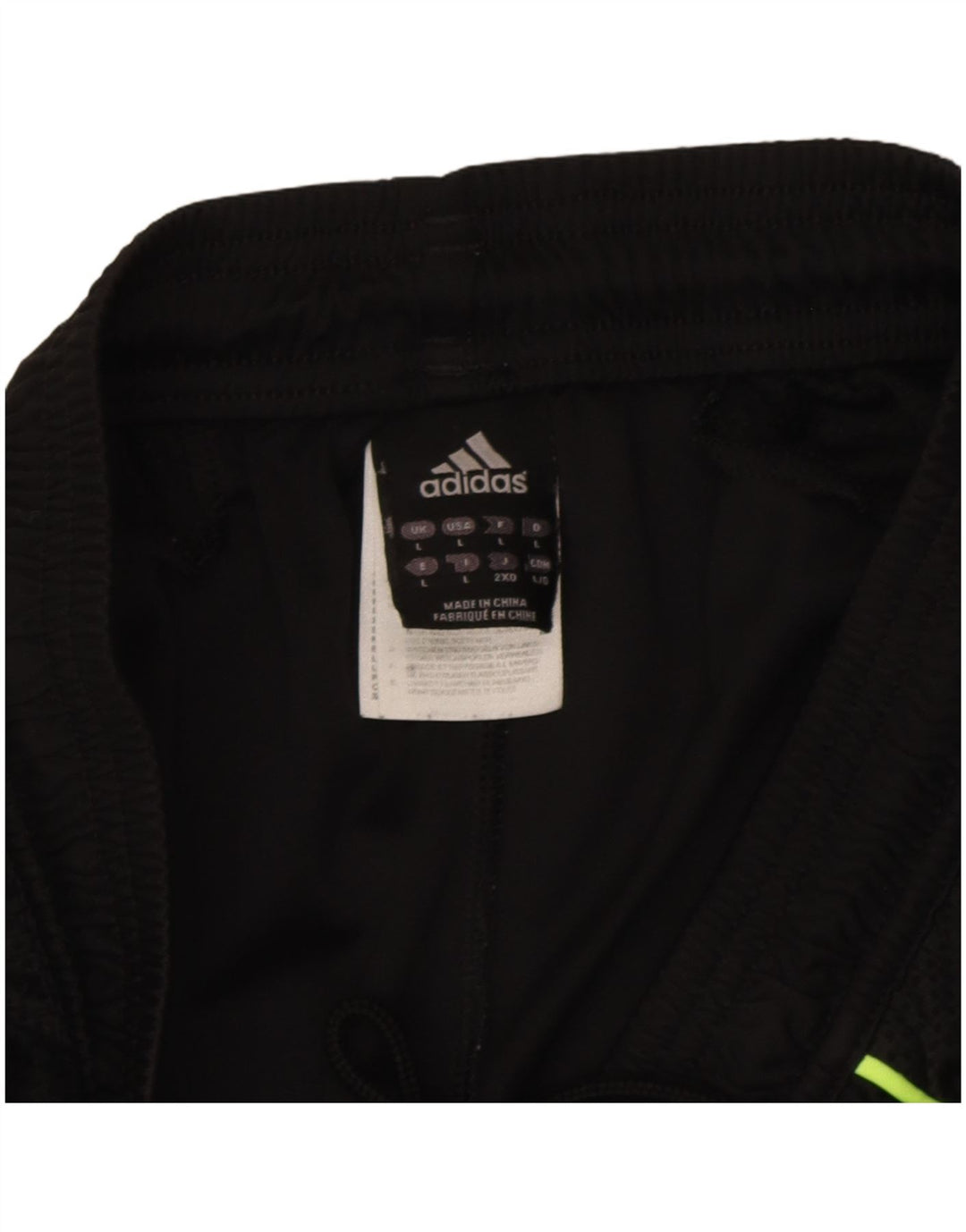 Adidas Herren Climacool Sportshorts, groß, schwarzes Farbblock-Polyester