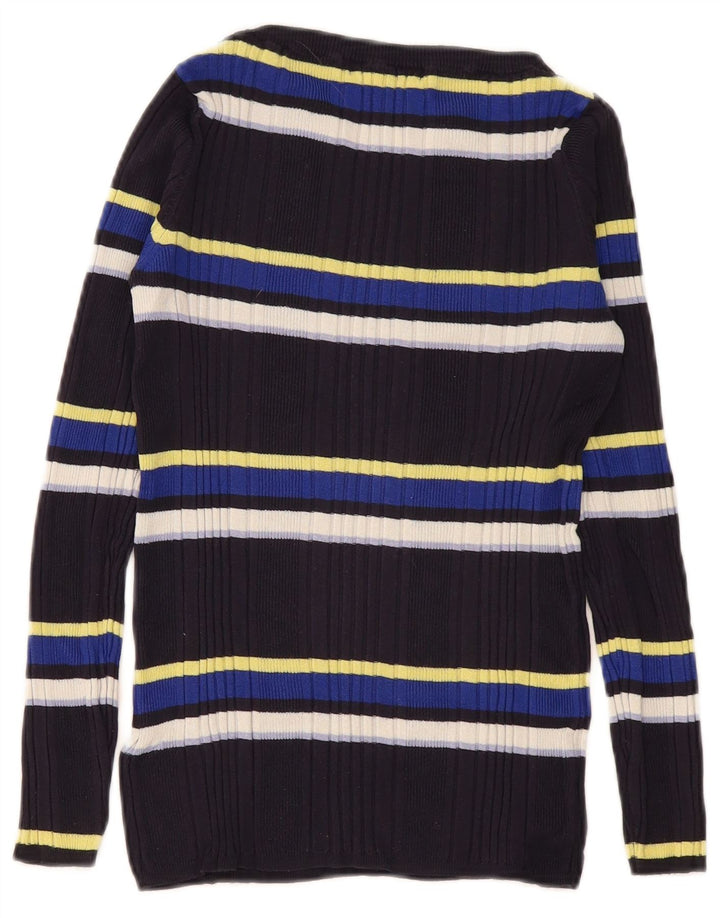 Marks & Spencer Damen-Pullover mit U-Boot-Ausschnitt, Gr. 12, mittleres Marineblau