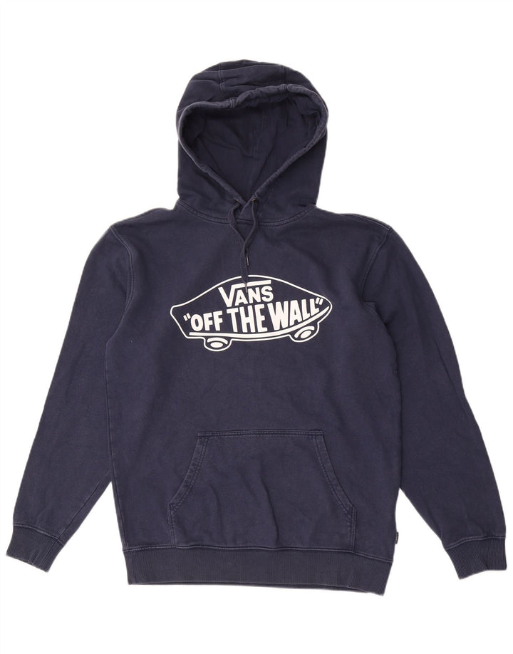 Vans Herren-Kapuzenpullover mit Grafik, Größe S, marineblau, Baumwolle