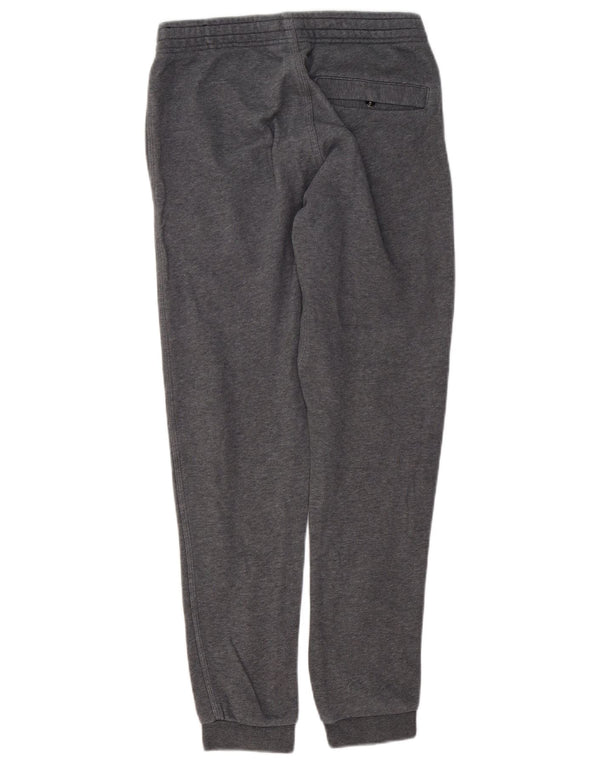 Nike Mens Tracksuit Trousers Joggers Small Grey Cotton