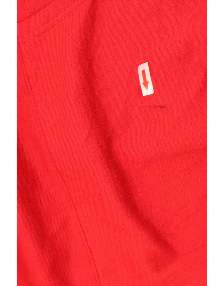 Champion Herren Kapuzenpullover XL aus roter Baumwolle