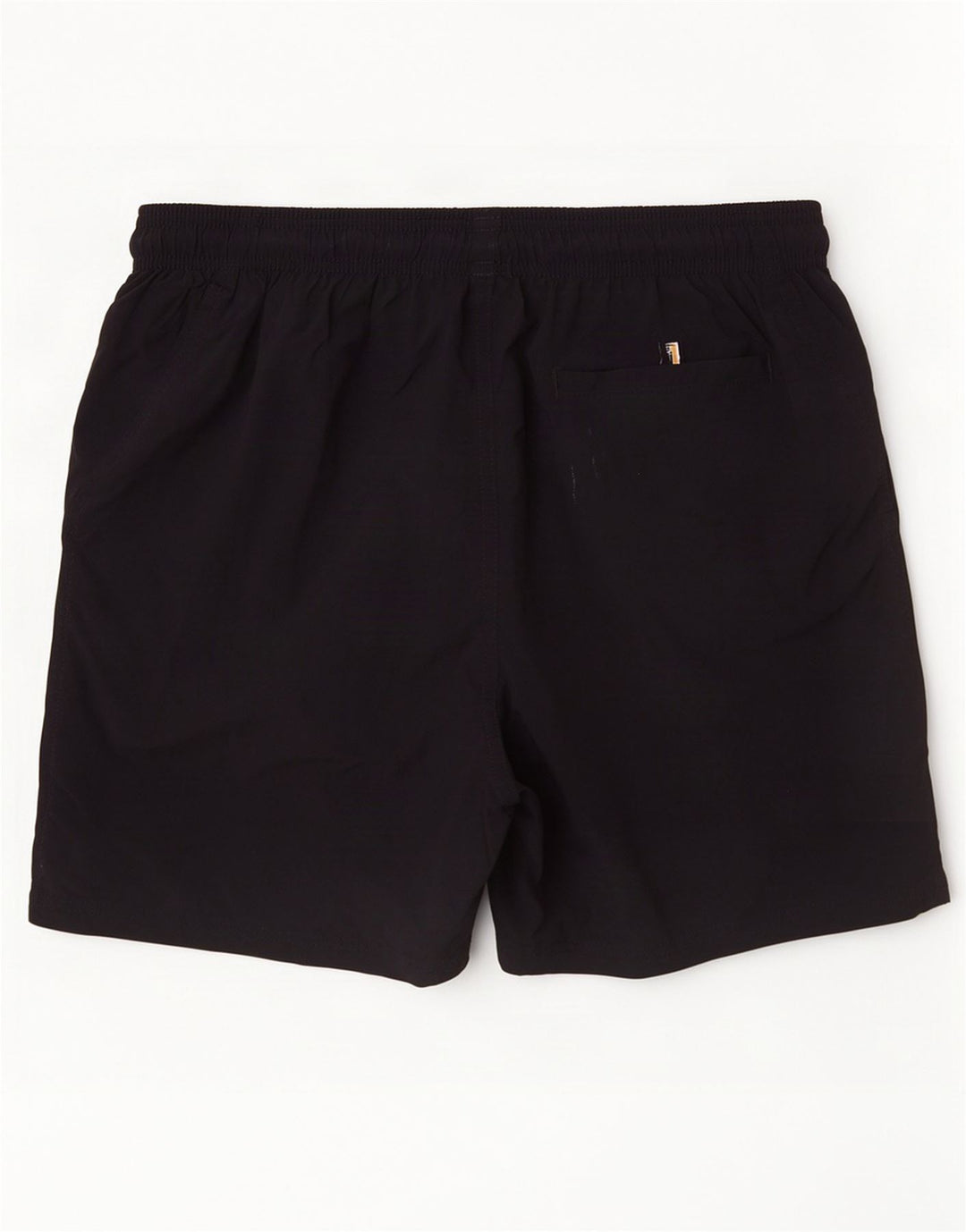 Hugo Boss Herren Badeshorts mit Grafik, Mittelschwarz, Polyamid