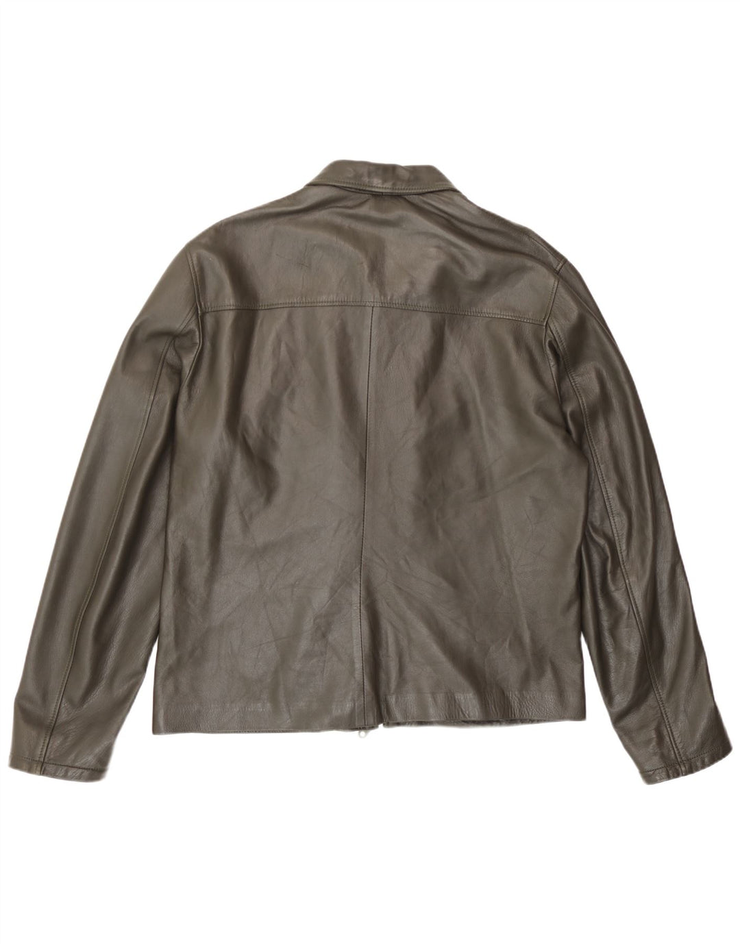 Vintage Herren Lederjacke UK 40 Großes braunes Leder
