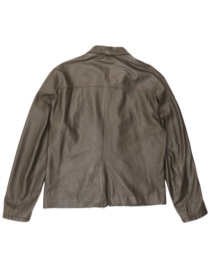 Vintage Herren Lederjacke UK 40 Großes braunes Leder