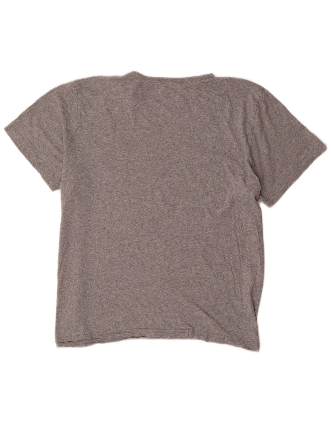 Nike Herren T-Shirt Top XL Grau Baumwolle